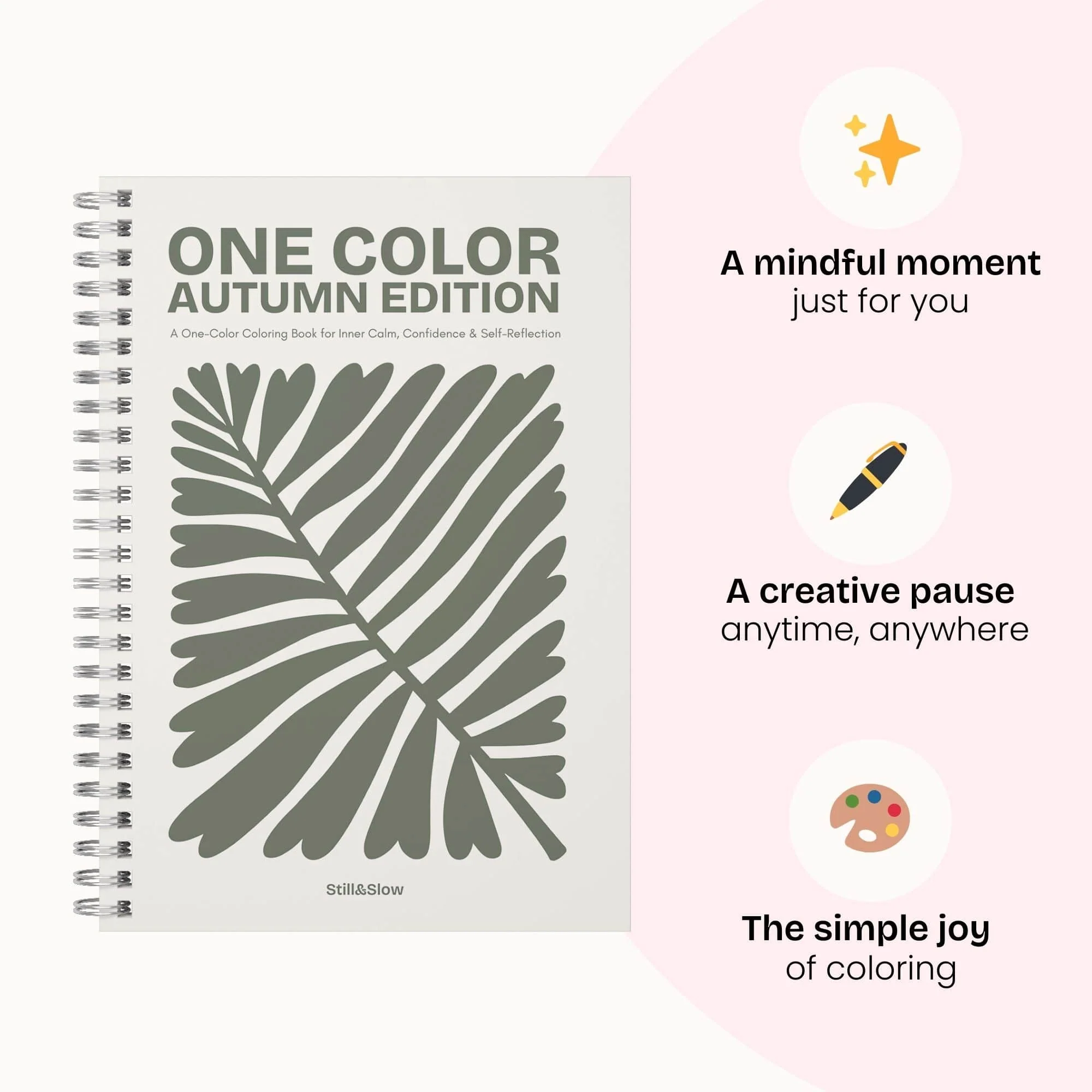 One Color Coloring Book - Autumn Edition - Image 7